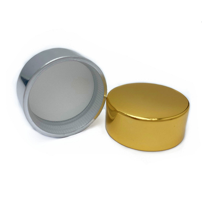 Les capsules argentées de whiskey de boisson alcoolisée de l'or brillant 28mm couvrent non rechargeable