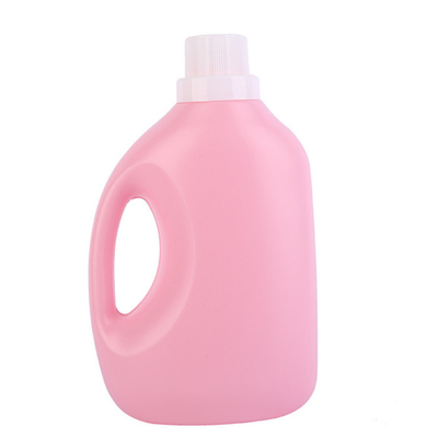 La marée vide de blanchisserie de détergent de HDPE liquide rose de conteneur met 5L en bouteille