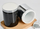 Boîte métallique métallisée argentée de empaquetage adaptée aux besoins du client de poudre de protéine de matière plastique de catégorie comestible de nutrition de sports