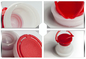 Chapardez les capsules en plastique de preuve tirant la fermeture en plastique de chapeau pour la peinture Tin Jar