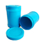 Boîte métallique rechargeable de bouteille de poudre de HDPE bleu conteneurs vides de supplément de 1000 ml