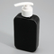 Bouteilles en plastique de pompe de la lotion 150ml de HDPE noir recyclable vide de bouteille
