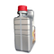 bouteille en plastique de liquide réfrigérant de moteur de grande capacité de boîte métallique d'huile à moteur de HDPE du gris 2L