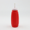 le distributeur en plastique de ketchup de tomate 360ml compression de condiment de 12 onces met la compression en bouteille