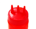 La compression en plastique de mayonnaise de 3 becs de trous met le conteneur en bouteille vide de sauce au ketchup 350ml