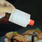 Petite bouteille en plastique étanche 15ml 23ml de sauce à sushi au vinaigre de Squeezy de place